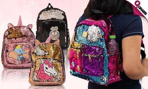 Sequin Backpack for Girls!
